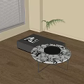 Modern Simple Coffee Table Splicing Coffee Table 3d model