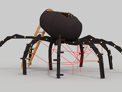 Modern Amusement Equipment Ant 3d model Modern Amusement Equipment Ant 3d model