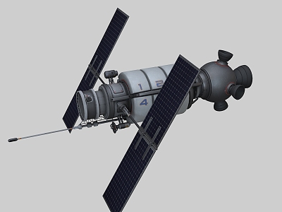 PBR Next Generation Artificial Satellite Space Satellite Space Satellite Technology Frontier Technology Product Navigation System Navigation Satellite Signal Satellite 3d model