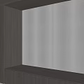 **Title: White Window Blinds With Wooden Frame And Sunlight** 3d model