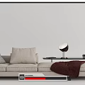 Modern Multiplayer Sofa Minotti Multiplayer Sofa 3d model
