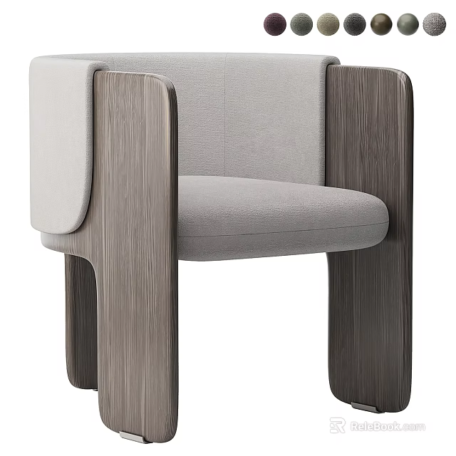 Elegant Modern Sofa and Coffee Table Set With Velvet Upholstery and Marble Top Design 3d model 