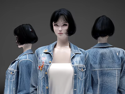 modern woman. 3d model modern woman. 3d model