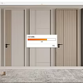 Modern Hinged Doors In Various Colors And Wood Textures For Home Interior Design