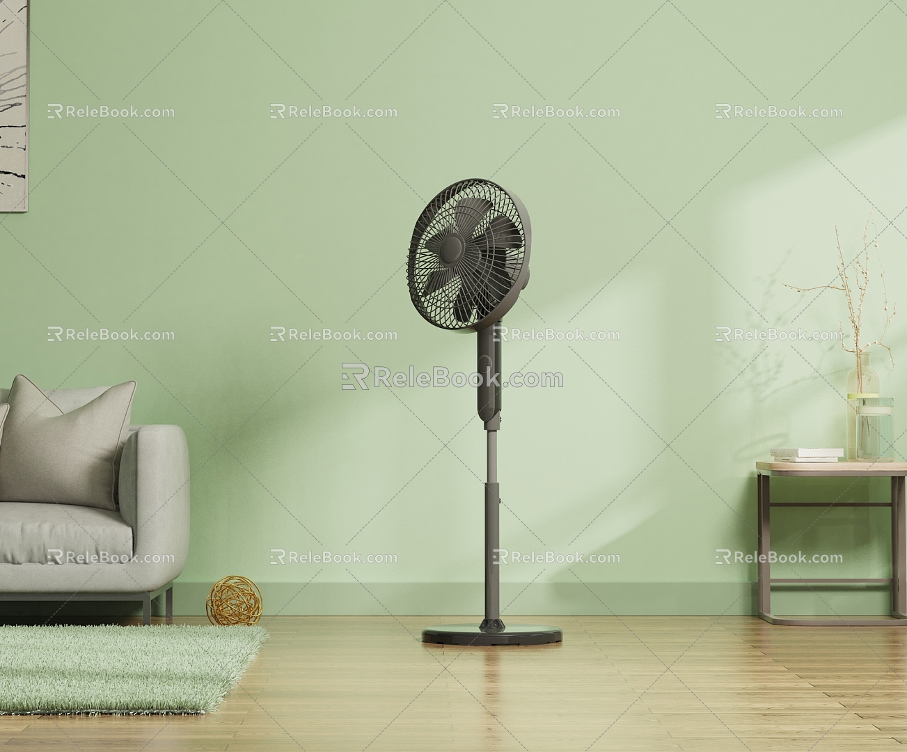 Modern Fan Vertical Fan 3d model