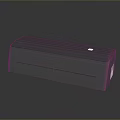 Sleek Silver Computer Printer with Reflective Surface and Modern Compact Design Look