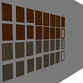 Various Wooden Cabinet Door Designs With Different Panel Styles And Glass Inserts