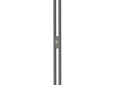 Modern Outdoor Light With Sleek Metal Design For Garden Pathway Illumination 3d model