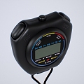 Modern stopwatch thermometer modern equipment thermometer stopwatch intelligent instrument 3d model