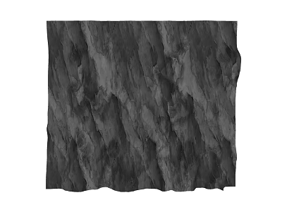 Rustic Natural Black Rock Texture Background Wall With Rough Surface Design 3d model