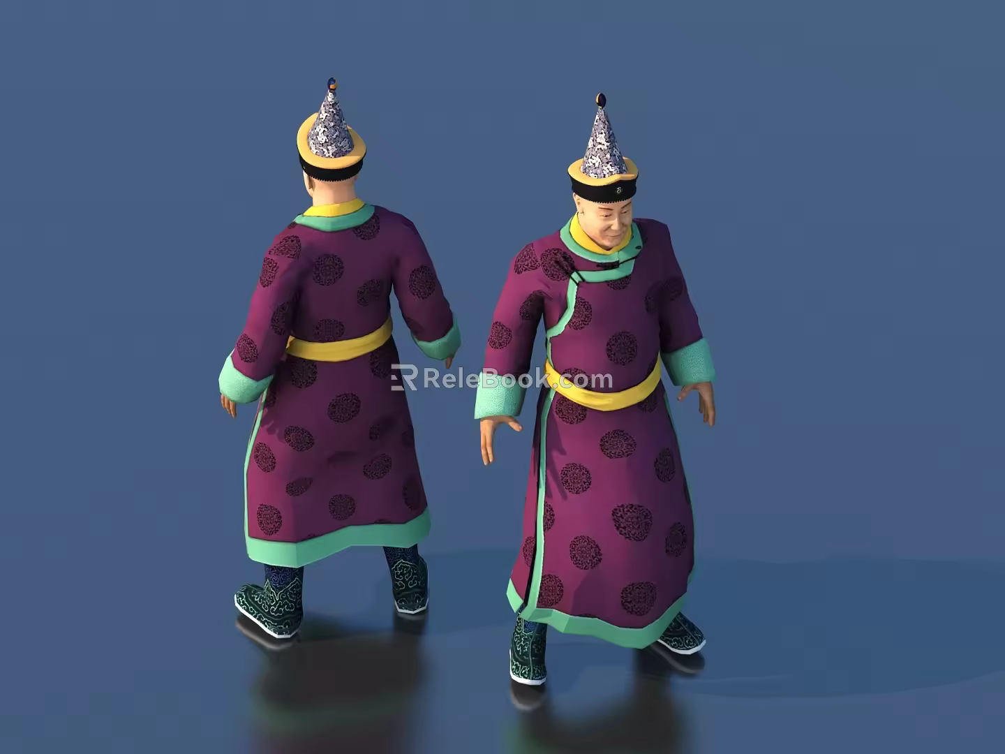 Character Man Minority 3d model
