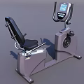 Professional Recumbent Exercise Bike with Digital Display Adjustable Seat and Ergonomic Backrest for Home Workout