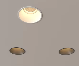 Modern downlight spotlight minimalist borderless downlight recessed spotlight 3d model