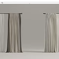 Curtains With Different Styles And Various Curtain Rods For Home Decor Design