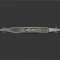 modern ship warship 3d model