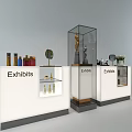 Modern Display Cabinet 3d model