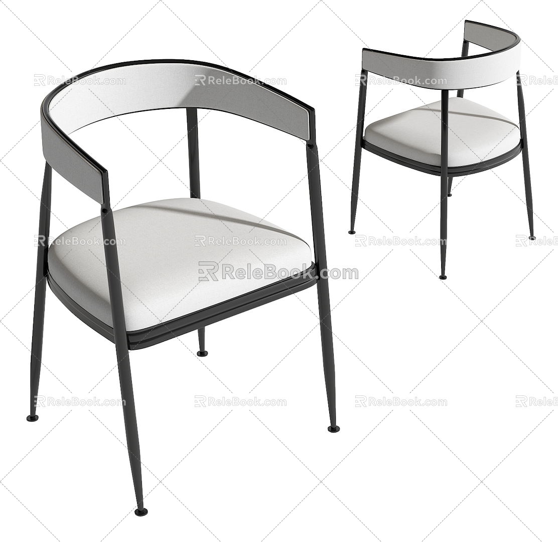 Modern Dining Chair 3d model