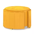 modern sofa stool pouf 3d model