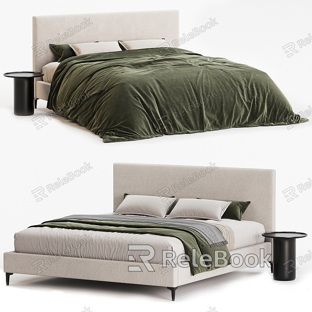 Modern Double Bed model