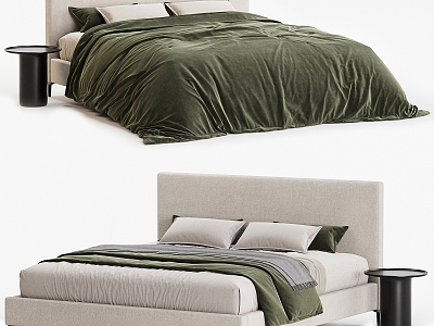 Modern Double Bed model