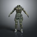 Sci-Fi Armor Alien Armor Sci-Fi Armor High-Tech Armor Futuristic Armor Alien Warrior Armor 3d model