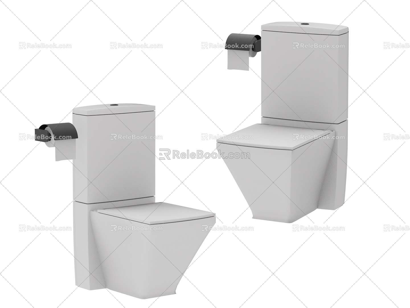 Bathroom toilet 3d model