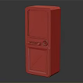 modern file machine public file machine 3d model
