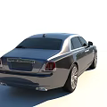 Luxury Sedan With Black Exterior Chrome Grille LED Headlights And Alloy Wheels