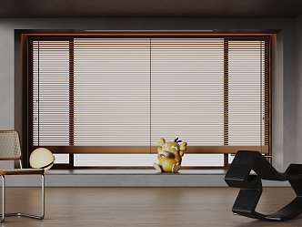 Modern venetian blinds 3d model