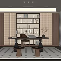 Middle Style Study 3d model