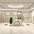 AIWEI Clothing Store Modern Storefront With Glass Windows Mannequins And Plants