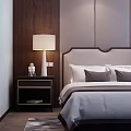 Bedside table 3d model
