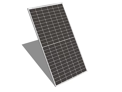 Efficient Solar Panel System For Powering Modern Household Appliances At Home 3d model