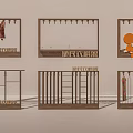 Wooden Hanging Racks For Meat Clothes Drying And Home Storage Solutions