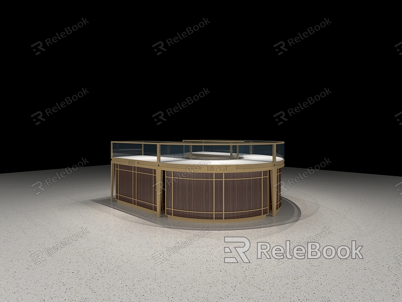 Jewelry Display Cabinet See Container Display Cabinet model