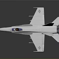 Detailed White Fighter Jet Model with Open Cockpit and Number 302 Design