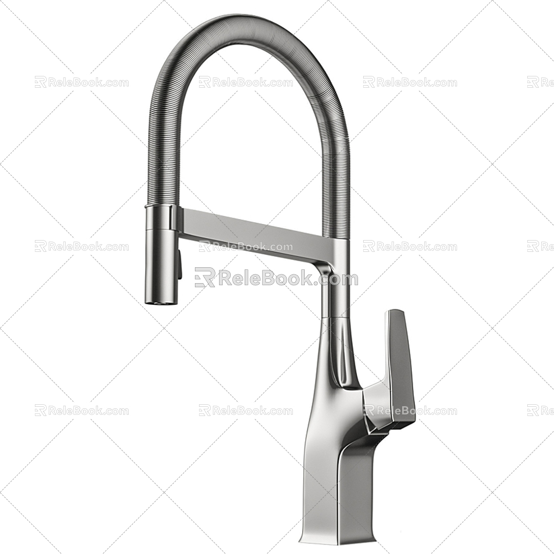 Modern faucet 3d model