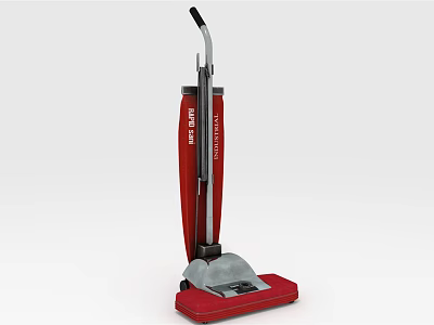 BISSELL Red Upright Vacuum Cleaner For Efficient Daily Household Cleaning Appliance 3d model