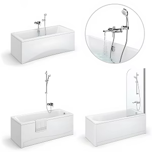 Modern Bathtub 3d model