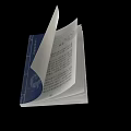 The Art of War Ancient Chinese Military Strategy Book With Blue Cover And Traditional Illustration