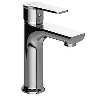 Simple faucet faucet kitchen faucet stainless steel faucet 3d model