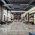 Modern Gym Simple Gym 3d model