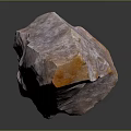 Raw Stone Sculpture Carving Material With Orange Pink Hues And Natural Texture