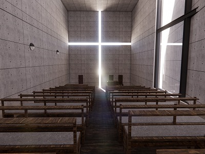 Modern Church of Light model