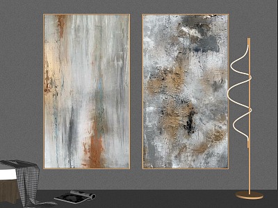 Quiet Decorative Paintings 3d model