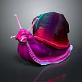 Snail Cartoon Snail Small Snail Reptile Cold Blooded Animal Reptile 3d model