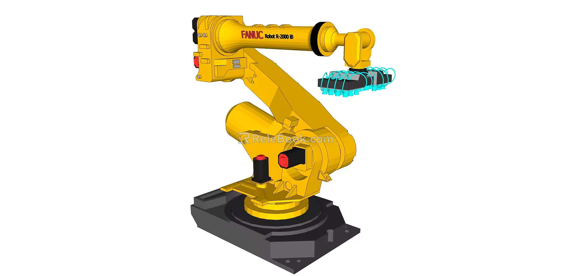 Modern mechanical arm mechanical arm industrial robot welding robot 3d model