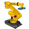 Modern mechanical arm mechanical arm industrial robot welding robot 3d model