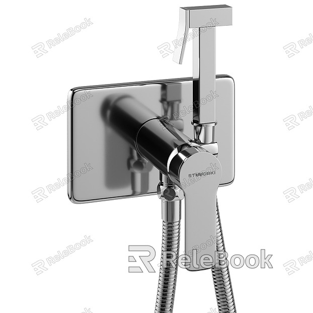 Metal faucet shower model