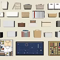 Modern Box Storage Box Clothes Storage Box Storage Box Sundries Storage Box Storage Basket 3d model